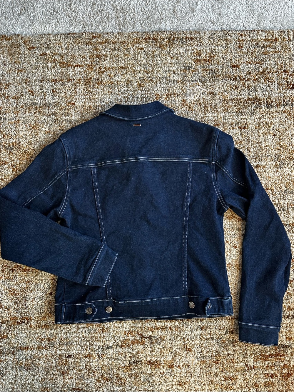 FUBU Dark Blue Denim Jean Jacket - Picture 8 of 10